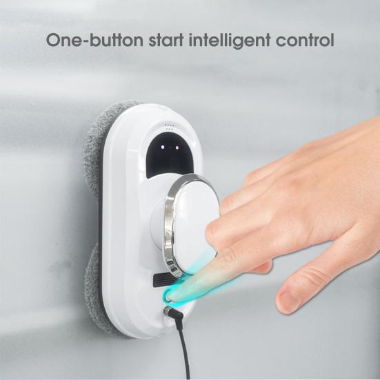 Робот для мытья окон, автоматический сильный впитывающий ультратонкий полезный электрический пылесос для стекла, бытовые принадлежности