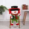 Cartoon Dinner Chair Seat Cover Seat Protector Wear for Chairs Christmas Chair Cover  Party Decor