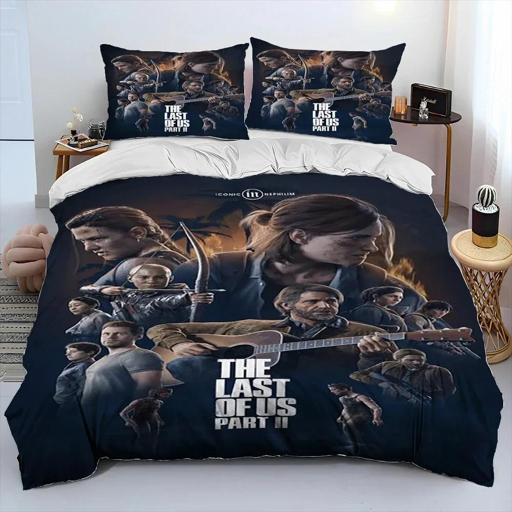 The Last of Us Ужасы ТВ Игра Педро Постельный Комплект Пододеяльник Коллекция Постельного Белья Пододеяльник Наволочка Одеяло king Queen Размер Мальчики Взрослый