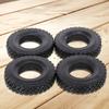 4 шт. Резиновые шины 80 * 20 мм Шины для радиоуправляемых моделей Запчасти для модернизации RC Мягкие резиновые колесные шины для 1:14 Tamiya Tractor Truck RC Car Part