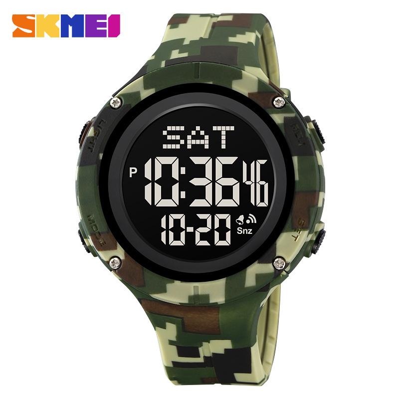 Moment Beauty Student Watch Мужские спортивные электронные часы для активного отдыха Многофункциональные водонепроницаемые светящиеся электронные часы Торговец