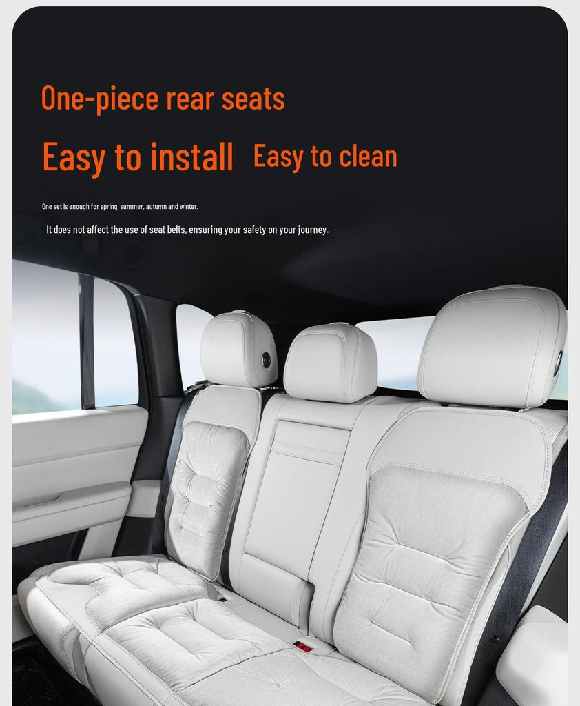 Зимняя теплая фланелевая подушка на сиденье для Geely Galaxy E5/L6/L7/E8 Starship 7