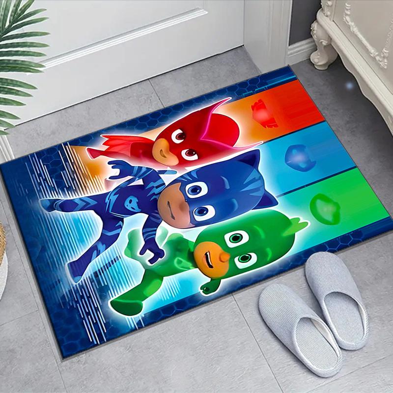 1pc PJ Marks1 Design Area Rug - Non-Slip, Soft & Cozy Floor Mat for Living Room, Bedroom, Office - Indoor/Outdoor Decorative Carpet