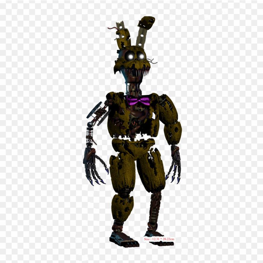 Nightmare Golden Freddy Freddy Fazbear's Pizzeria Simulator Five Nig Iron-on Transfers For Clothing Tshirt Bag Heat Transfer Stickers Iron On Patches