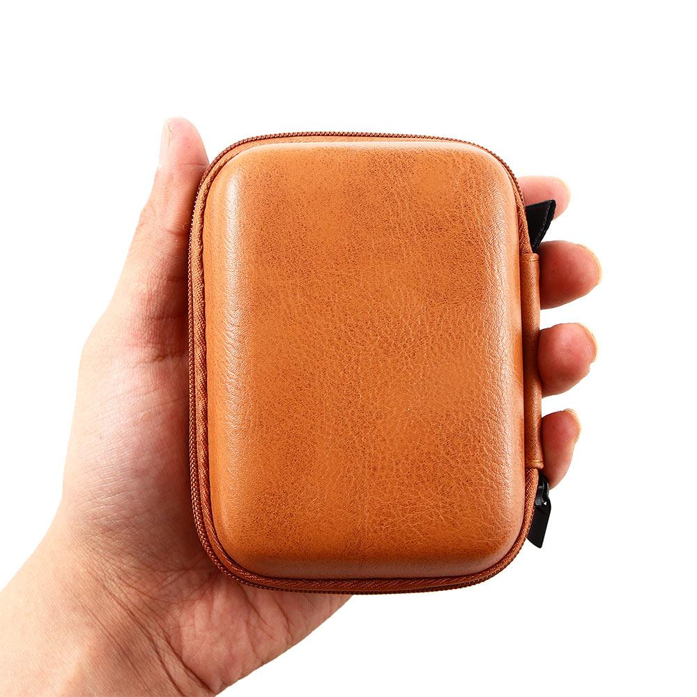 Case Protective Sleeve USB Data Cable Organizer Data Cable Bag Zipper Hard Box Earphone Storage Bag