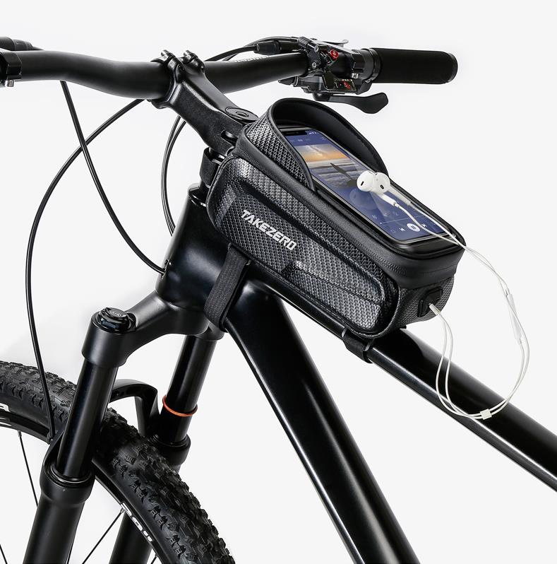 Bicycle bag large bag holder case phone case touchscreen cover 2L