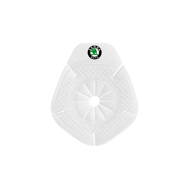 AAABO1 1/2Pcs Car Wiper Hole Protective Covers Debris Leaves Dustproof Sleeve For Skoda Octavia KAMIQ KODIAQ SUPERB RAPID KAROQ FABIA