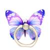 Cartoon Butterfly Painted Ring Holder Phone Grip Stand Mobile Devices
