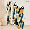 Women Plus Size Printed Two Piece Set Long Sleeve Open Front Long Cardigan Sleeveless Bodycon Dress