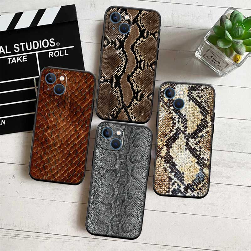 UP46 Snake Skin DIY Drawing New High-End Shell Phone Case for Xiaomi Poco F8 M4 M5 M6 M7 X3 X6 X7 Pro GT NFC Ultra