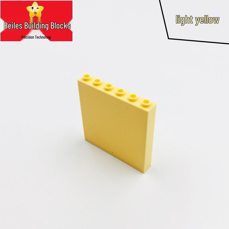 Панель для стены CrossMOC с мелкими элементами 1x6x5 - Совместима с Lego 59349 35286 для образовательных конструкторов по науке