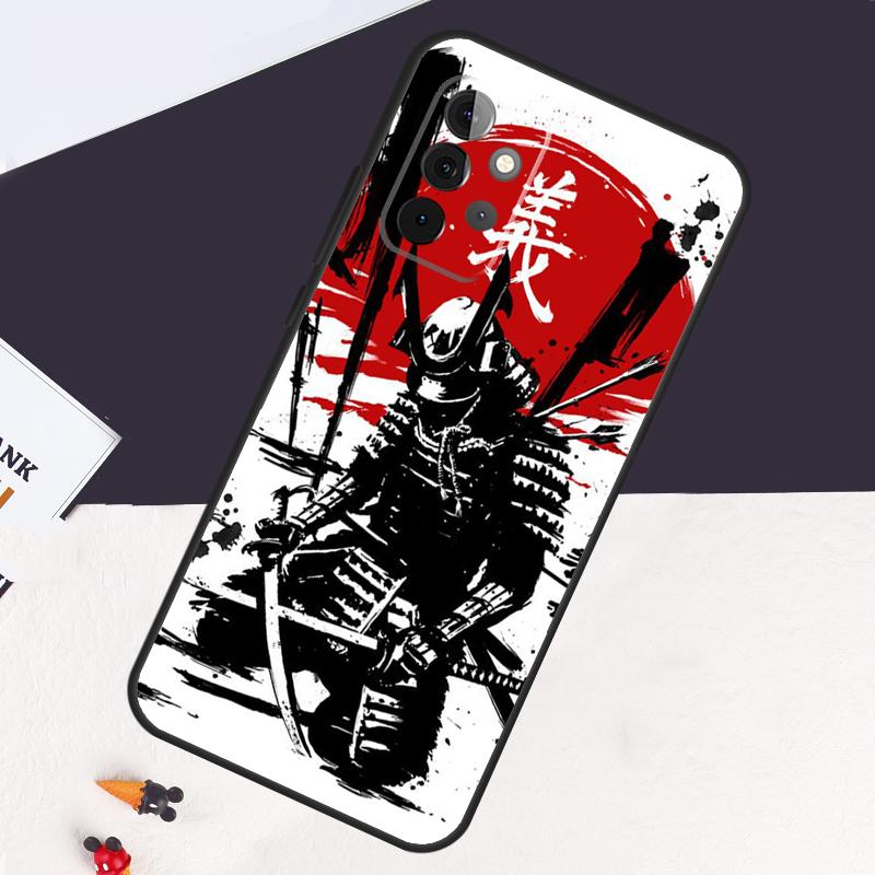 Japanese Bushido Samurai Case For Samsung Galaxy A54 A34 A14 A52S A12 A22 A32 A52 A50 A51 A71 A13 A53 A33 Cover