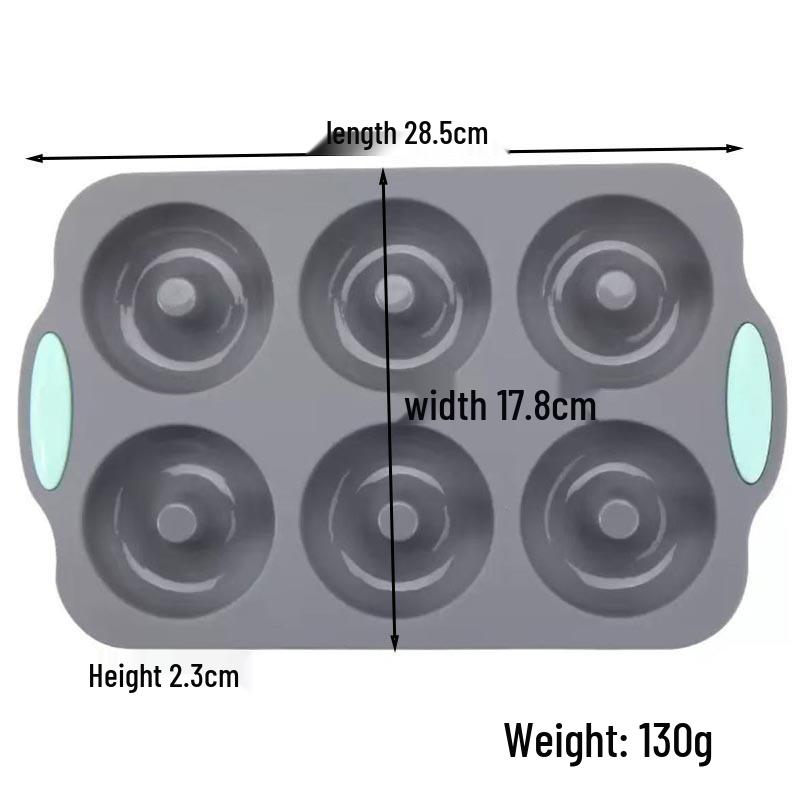 Силиконовая форма для торта, устойчивая к высоким температурам – Легкое извлечение для выпечки шифона, тостов, печенья и маффинов