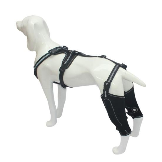 Фиксатор колена для задней ноги собаки Фиксатор колена для бедра собаки Поддержка передней крестообразной связки при дисплазии тазобедренного сустава у собак Артрит Вывих коленной чашечки