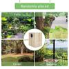 Wood Bird House Nest Birds Breeding Box Bird Parrot Breeding Decorative Cages Pet Accessories Home Balcony Decoration Mating Box