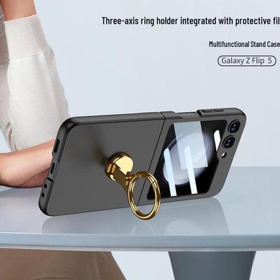 Samsung Galaxy Z Flip 5 Ультратонкий 3D-подставка Складной Защитный Чехол