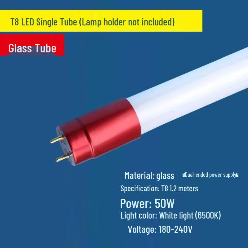 Wotane Super Bright T8 LED Glass Tube Light