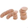 70 Pieces 36mm Mini Wood Slices Log Circles, Slabs, Tree Slice, For Country , Rustic Wedding