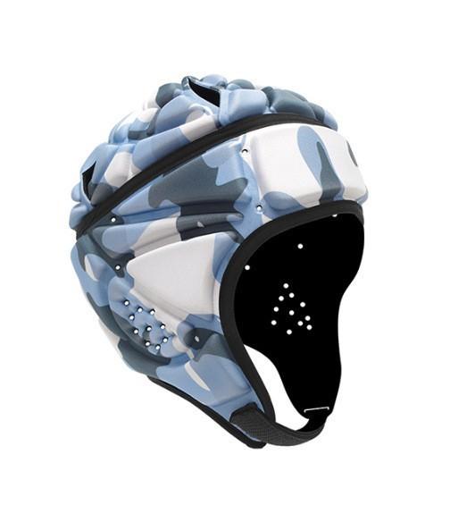 Adjustable Kids Outdoor Sports EVA Football Helmet Goalkeeper Shockproof Soft Rugby Helmets for Football & Rugby