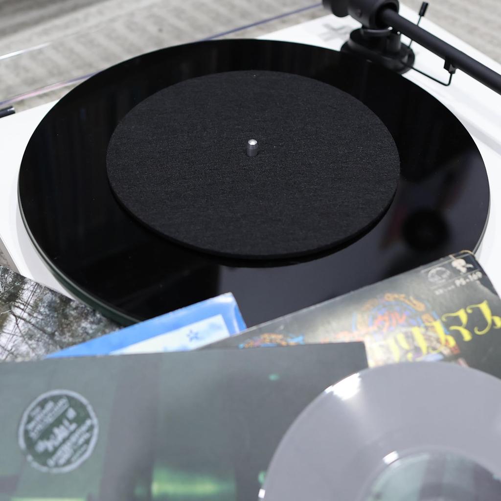 Turntable Mat Record Player Mat EP Mat for Record Player 3mm Anti-Vibration Anti-Static