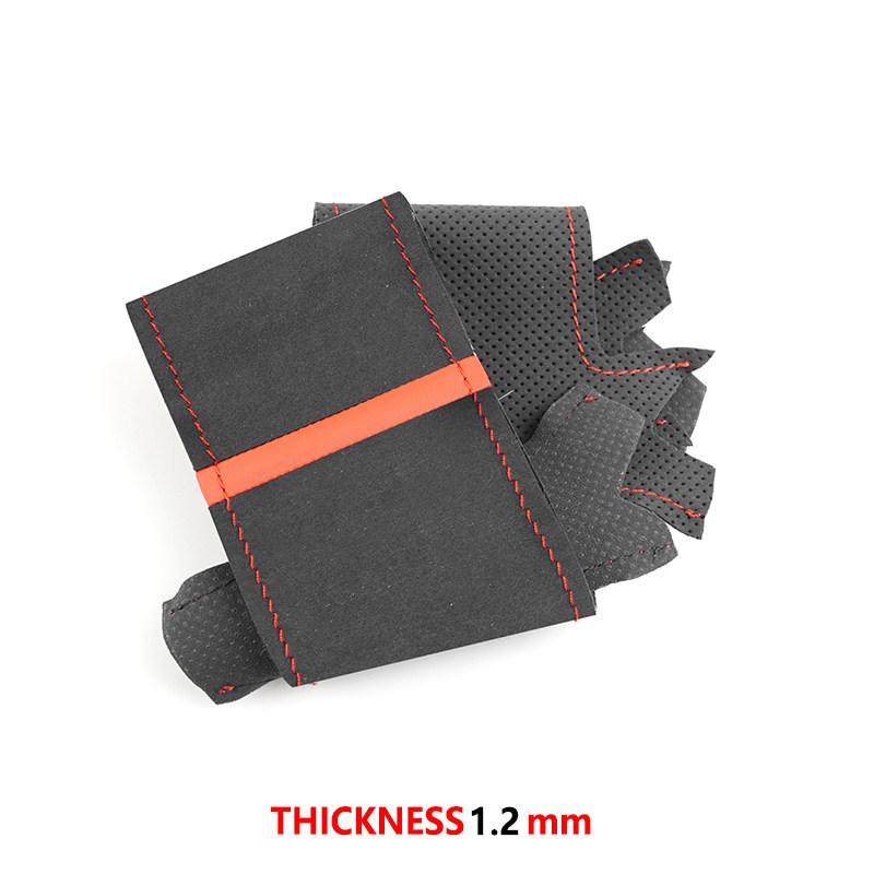 Автомобильный замшевый чехол на руль для BMW M Sport F10 F11 F12 F13 F20 F22 F30 F31 F32 F34 F36 F48 F39 F25 F26 F15