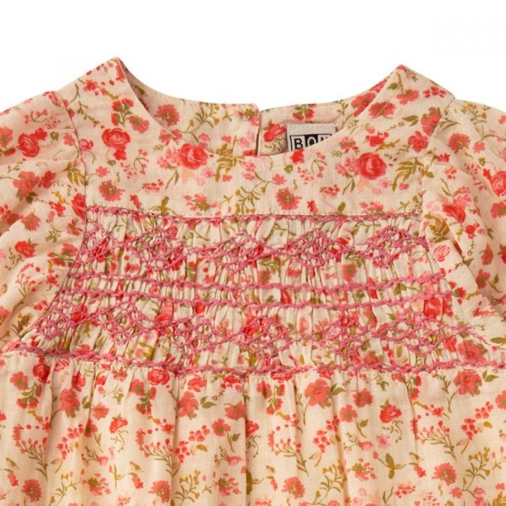 Bonton Floral Long Sleeve Dress 7617t 400 09