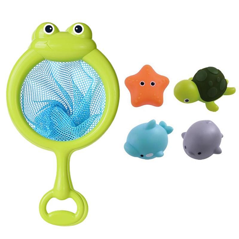 Милые Животные Игрушка для Ванны Светящаяся LED Игрушки Плавающие Водные Мягкий Резиновый Поплавок Индукционная Светящаяся Утка для Детей Игры Забавные Подарки