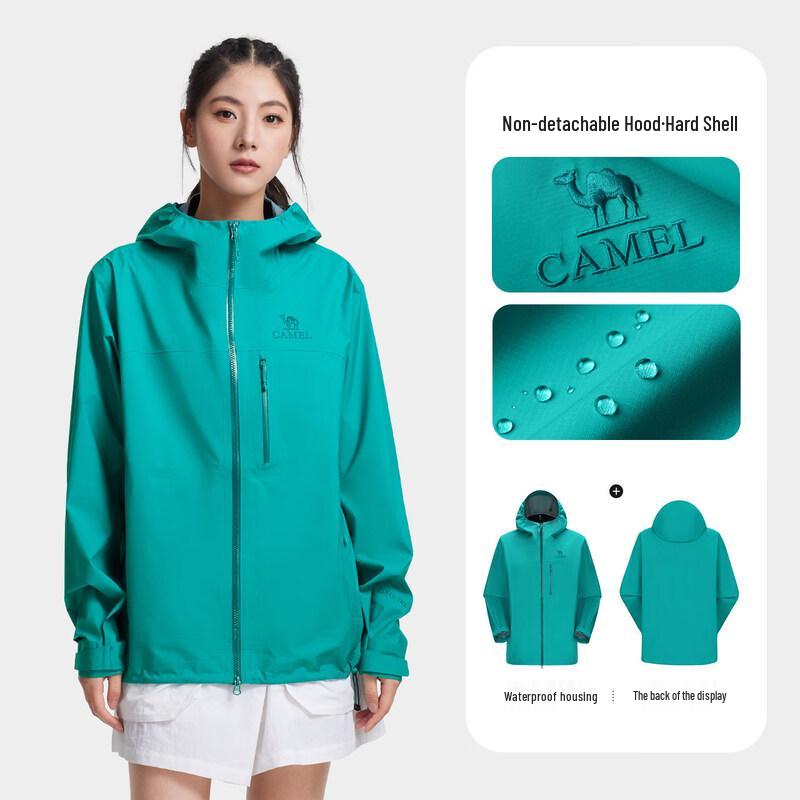 CAMEL Armor Series Lightweight Unisex Waterproof Hardshell Jacket