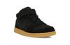 Детские кроссовки Nike Mid, износостойкие, устойчивые к истиранию, с термоизоляцией, для малышей, черные, на флисовой подкладке