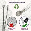 1PC Spiral Stainless Steel Cleaning Tool Dual Head Spring Ear Cleaner Ear Spoon Earpick