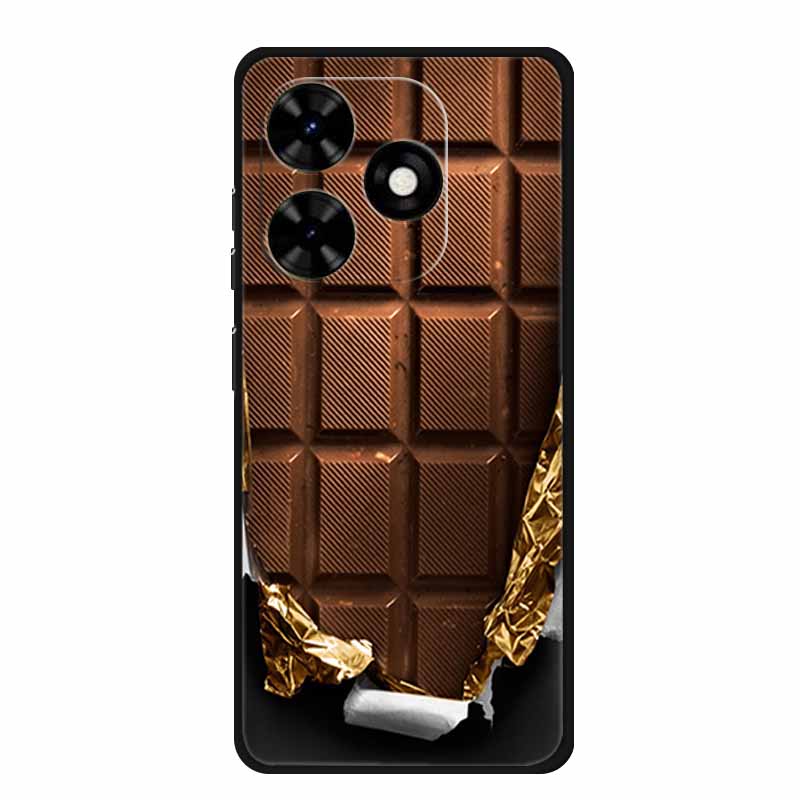 Чехол для Tecno Spark Go 2024 Животные Расписной ТПУ Силиконовый Мягкий Чехол для Телефона для Spark Go2024 BG6 Защитный Волк Ударопрочный Para