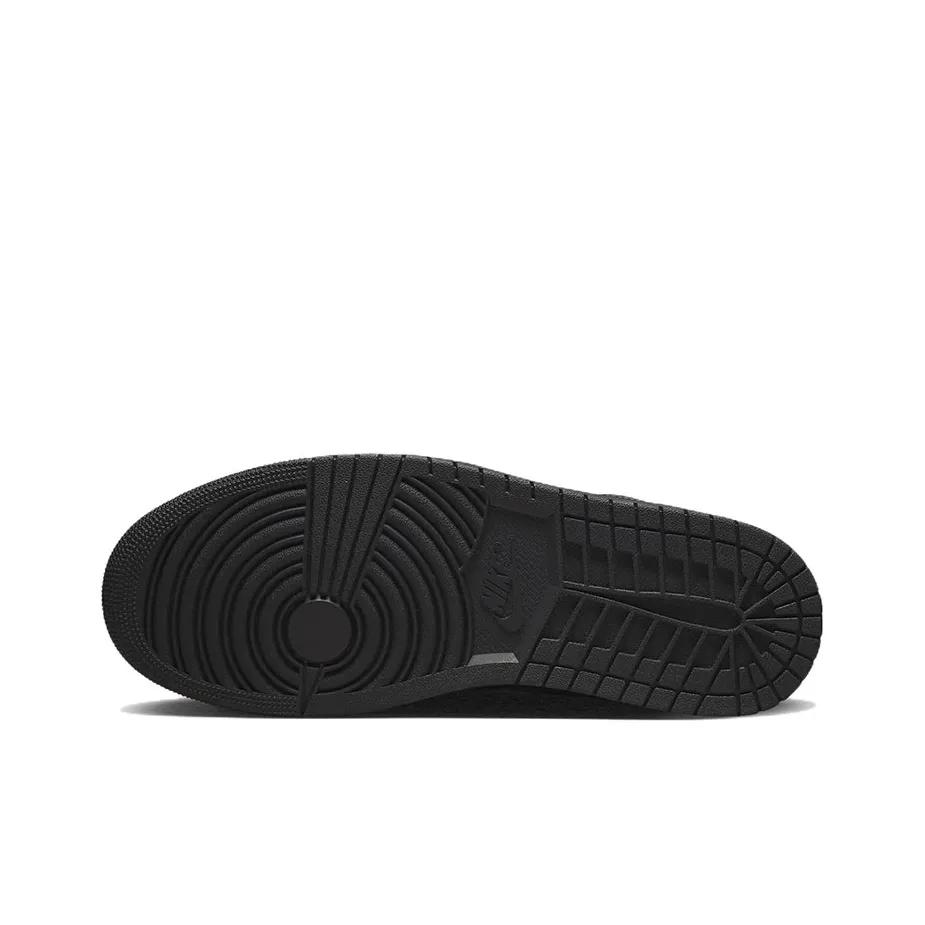 Jordan Air Jordan 1 Cow Leather, Leather Cushioning Slip Resistant Abrasion Resistant Low top Vintage Basketball Shoes 553558-093(Team695-)