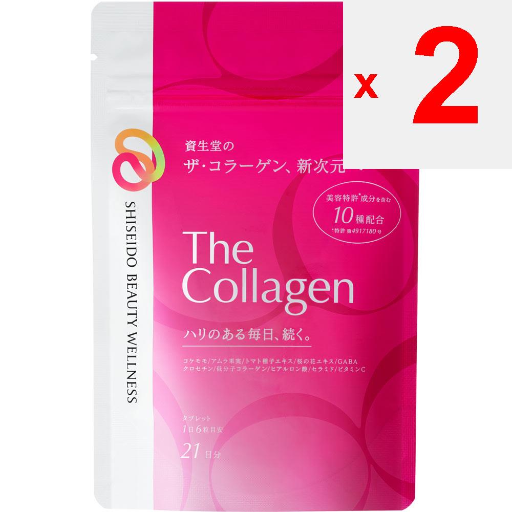 Shiseido Коллагеновая таблетка (21) 126 зерен коллагена для красивой кожи
