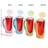 Spill-Proof Portable Cup Holder Leak Proof Soda Can Holder Comfortable Grip 12oz Can Holder  Party