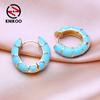 Round Clip Earrings For Women Fashion Hoop Earrings Jewerly For Wedding Party Gifts Earrings