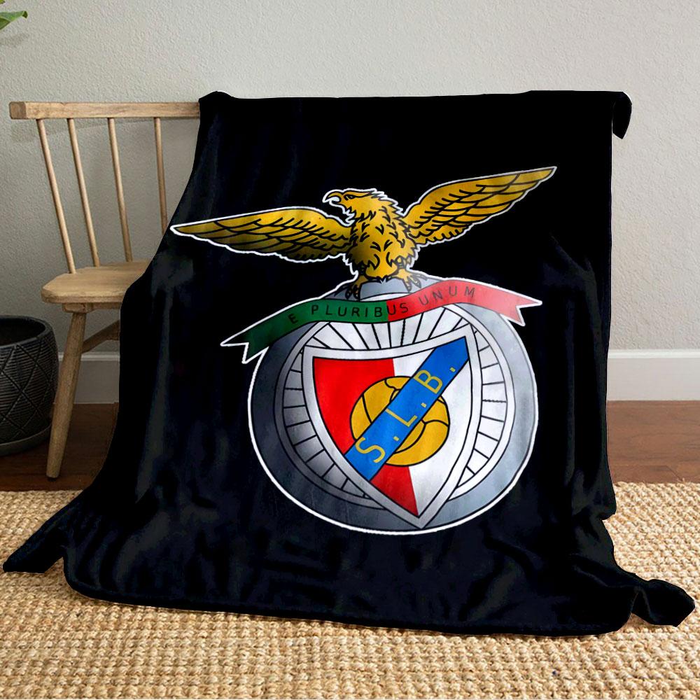 An eagle atop a shield with a banner and symbolic emblems. for all seasons blanket lunch break throw gift