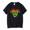 Новая футболка NWT The METEORS Psychobilly Мужская Черная Размер S 5XL с длинным или коротким рукавом винтажная Стирка дизайнерская одежда Немного