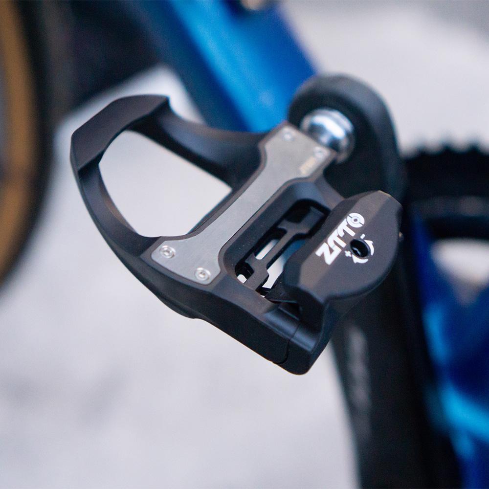 ZTTO Road Bike Carbon Fiber Clipless SPD SL Pedal Self Locking Cleats Set Click Compatible with R7000 R550 105 Sealed Bearing