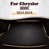 Car Trunk Mat for Chrysler 300C Sedan 2012 2013 2014 2015 2016 Cargo Liner Carpet Interior Parts Accessories