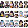 Lankybox Cartoon Lunch Bag Set 3 Piece Shoulder Backpack Package