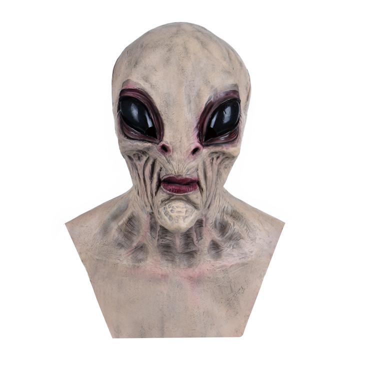 Horror Masquerade Supplies Full Face Adult Mask Halloween Latex Head Scary Mask