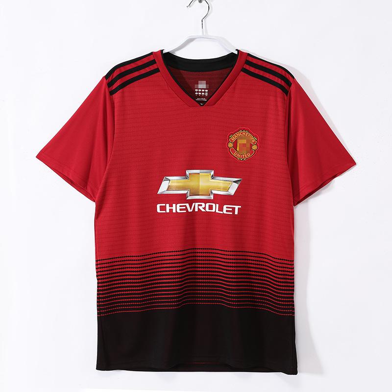 Red Devils 0406 Manchester United Premier League Jersey No. 7 C Ronaldo Long Short Sleeve  Rooney 08-09 Champions League Edition Manchester United