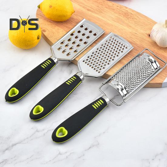 Терка для сыра из нержавеющей стали, эргономичная длинная ручка, вкусная овощерезка для жульена