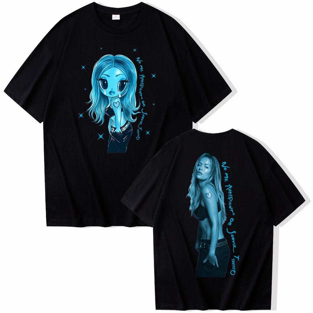 Karol G New Album No Me Arrepiento De Sentir Tanto 2026 Tshirt Unisex Unisex Harajuku Streetwear Y2k Shirt Tops