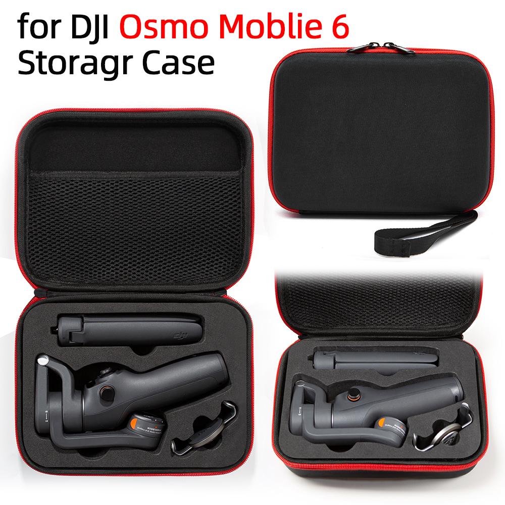 Для DJI Osmo Mobile 6 чехол для переноски: Легкая защитная сумка с надежными отделениями для штатива и аксессуаров