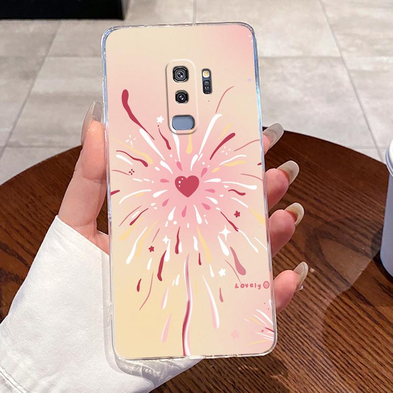 Casing For Samsung Galaxy S9+ S9 G960F G965F Clear Silicone Soft TPU Back Cover For Samsung S9 Plus Cute Rabbit Cat Phone Case
