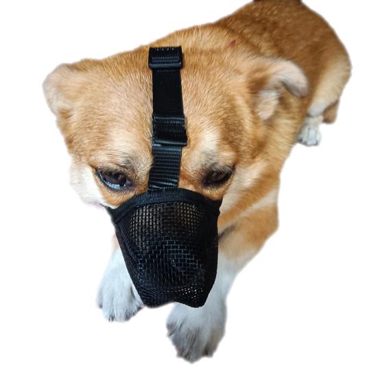 Намордник для собак, регулируемый, мягкий, сетчатый, для собак малых, средних и больших пород, предотвращает укусы и жевание, дышащий, намордник для домашних животных