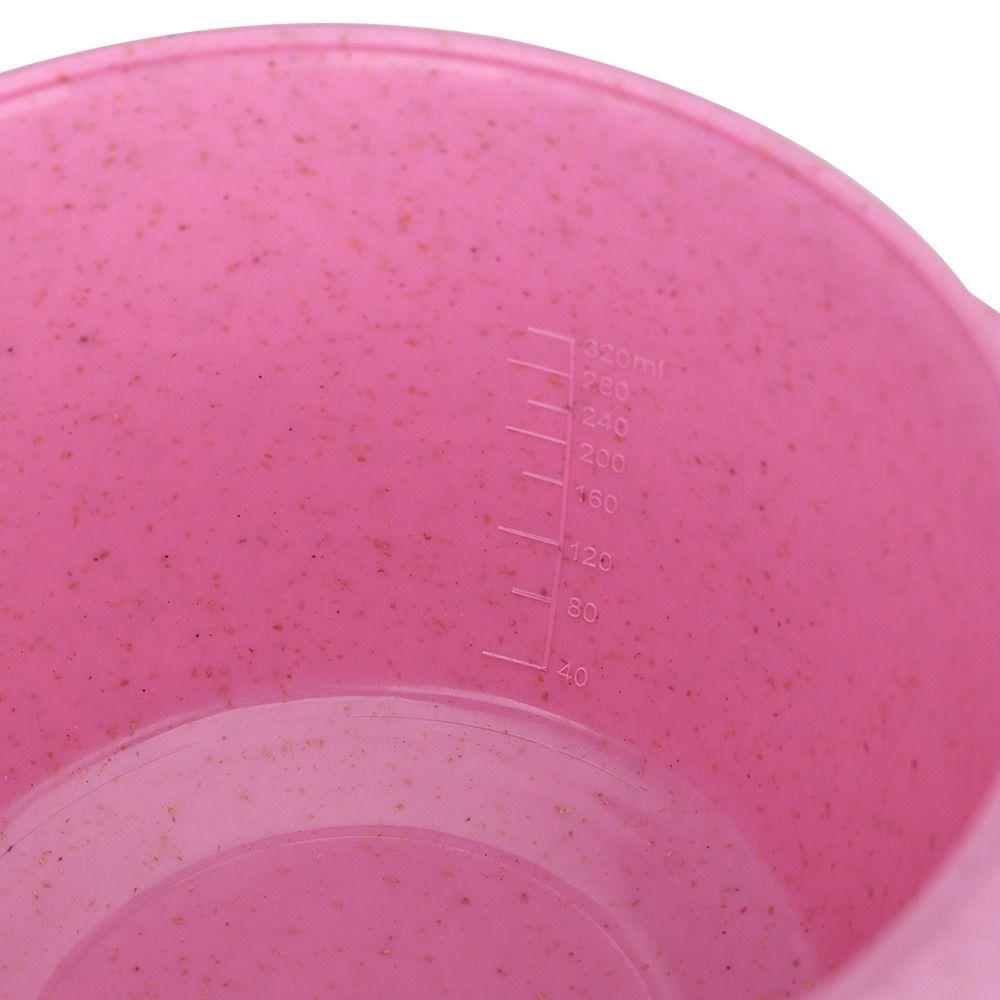 6Pcs 4 Colors Hair Dye Tools Set Hairdressing Mixing Bowl Brush Set for Stylist