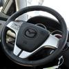2025 Hot Car Steering Wheel Emblem Cover Auto Refit Accessories For Mazda 3 Axela CX5 CX3 CX4 CX30 CX9 Atenza Demio RX7 RX-7 RX-