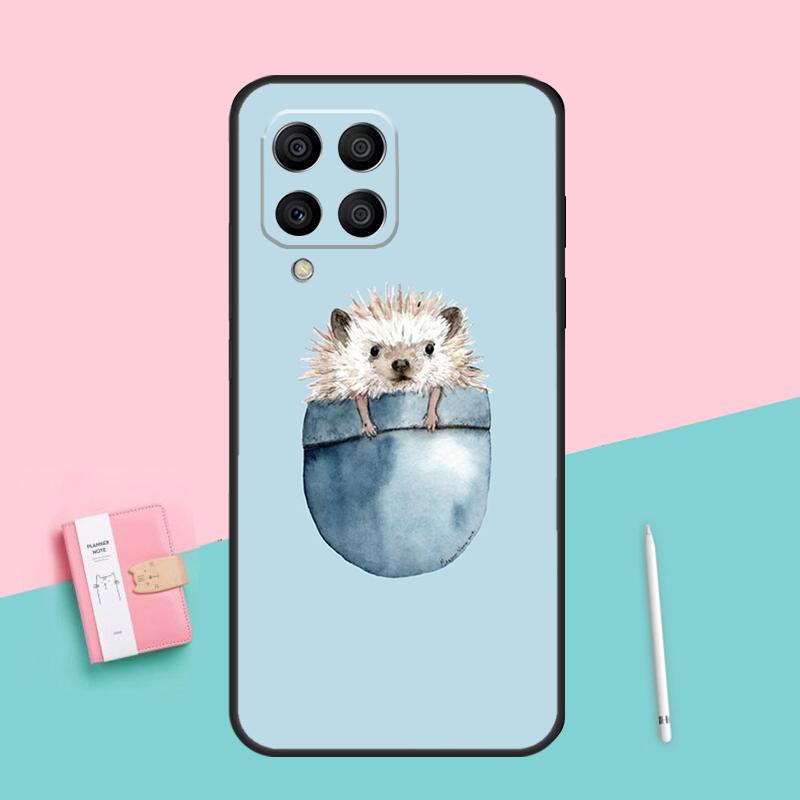 Животное Ежик Для Samsung Galaxy M32 M52 M31 M16 M11 M21 M13 M33 M35 M53 M55 M15 M14 M34 M54 M12 M06 Чехол